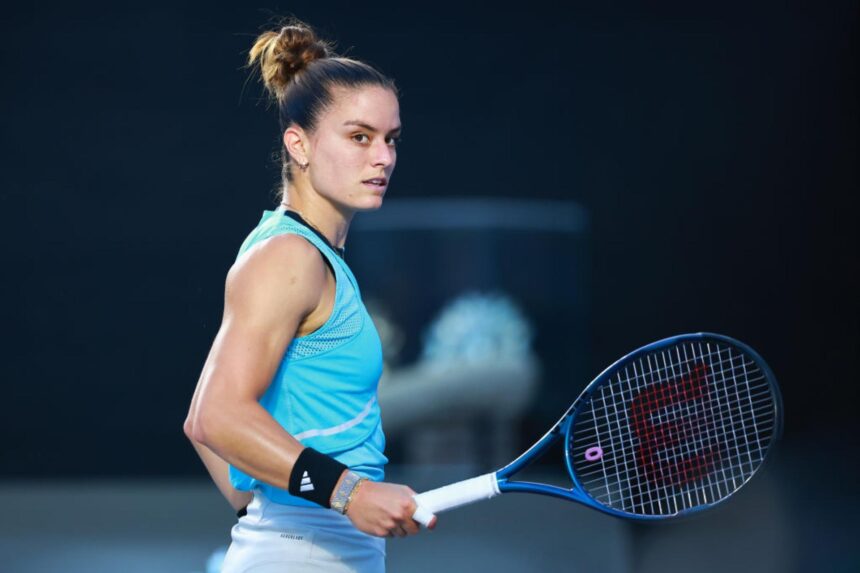 Maria Sakkari Caroline Garcia Closed The Claim Of Elena Rybakina Out